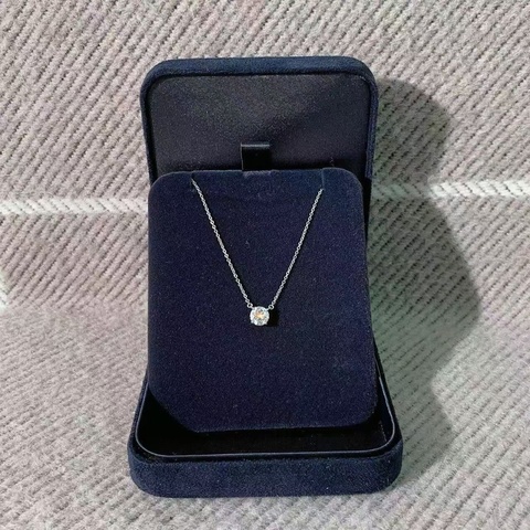 Tiffany0.99克拉鑽石項鍊，0.99克拉，顏色j，淨度vS1