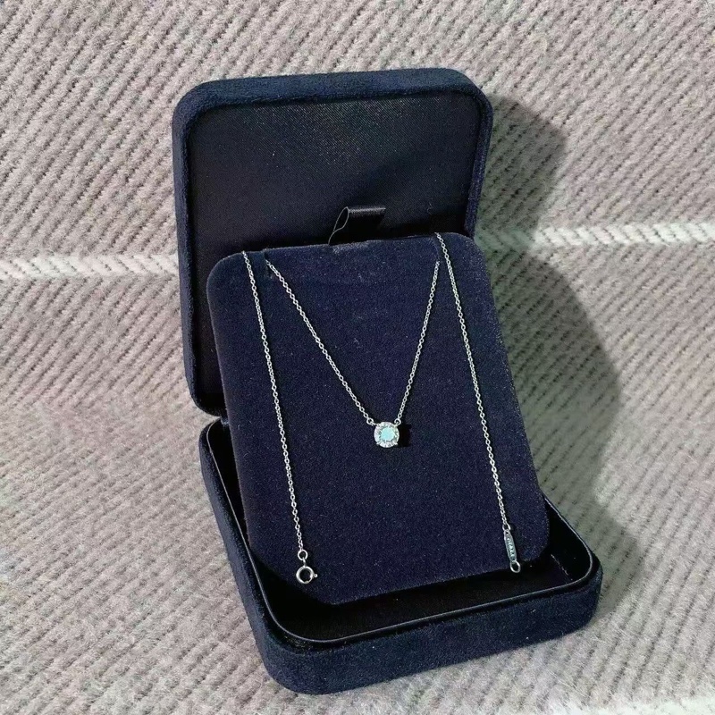 Tiffany0.99克拉鑽石項鍊，0.99克拉，顏色j，淨度vS1-1