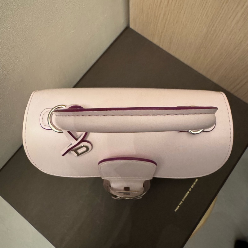 (Full set, unused) Delvaux Brillant Mini in Silk Lavender Colour PM (New Sellier)-5