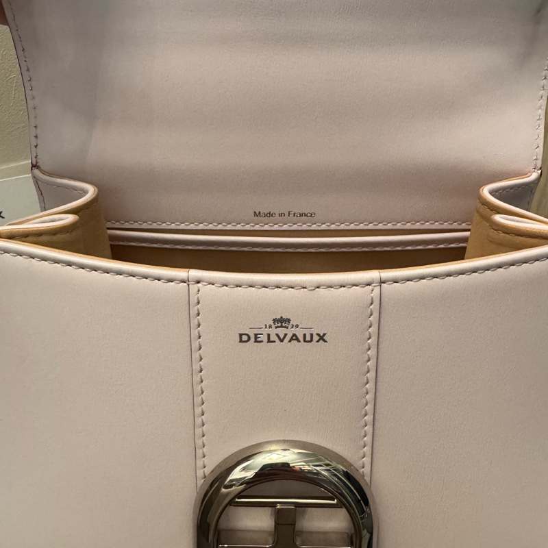 (Full set, unused) Delvaux Brillant Mini in Silk Lavender Colour PM (New Sellier)-12
