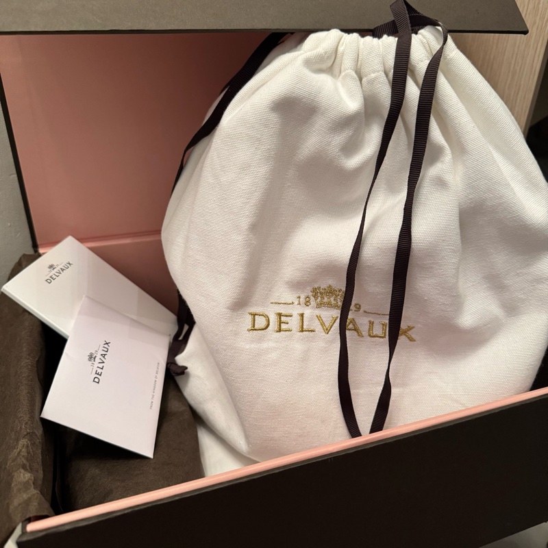 (Full set, unused) Delvaux Brillant Mini in Silk Lavender Colour PM (New Sellier)-20