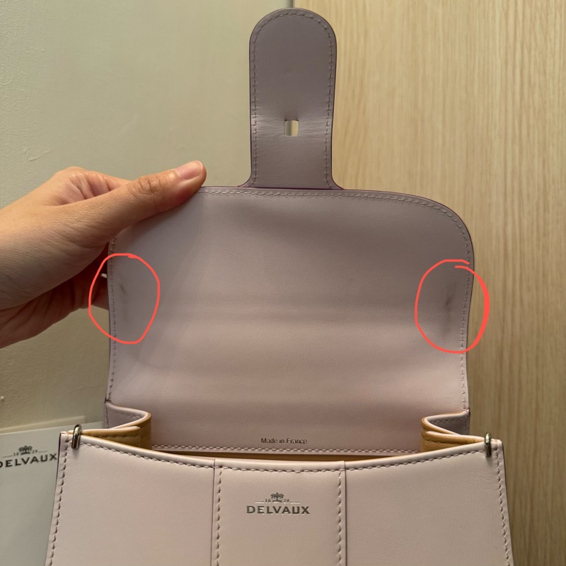 (Full set, unused) Delvaux Brillant Mini in Silk Lavender Colour PM (New Sellier)-22