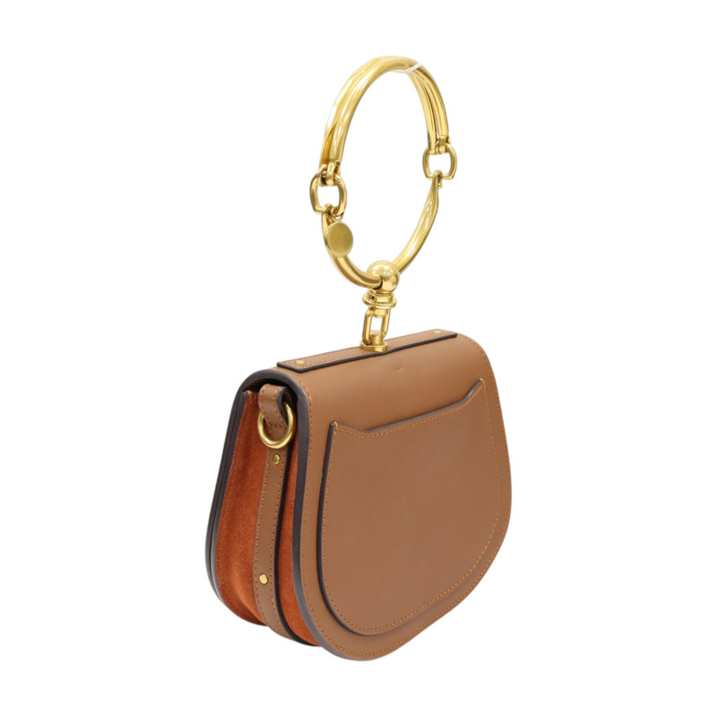 棕色 牛皮 Nile 兩用包【Chloe 克羅伊】 CHC17US301HEU-1