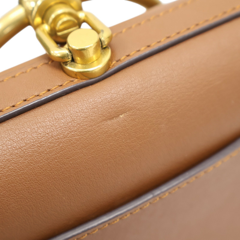 棕色 牛皮 Nile 兩用包【Chloe 克羅伊】 CHC17US301HEU-10