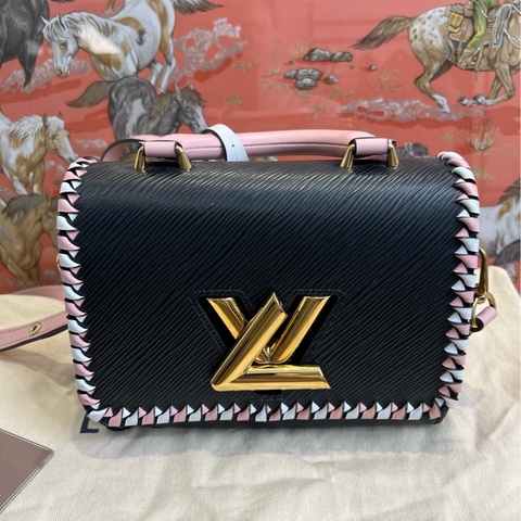 路易威登/Louis Vuitton 扭扭包twist水波紋 95新手提單肩包