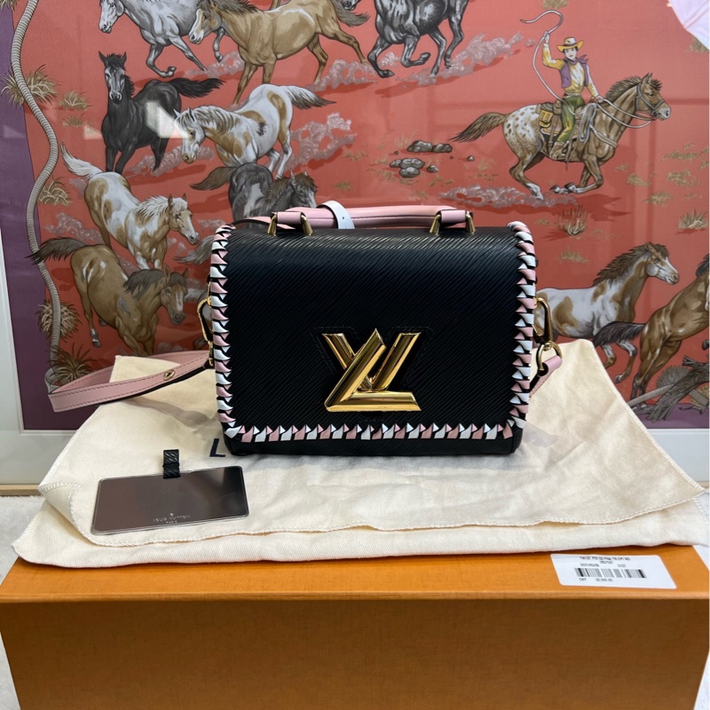 路易威登/Louis Vuitton 扭扭包twist水波紋 95新手提單肩包-2