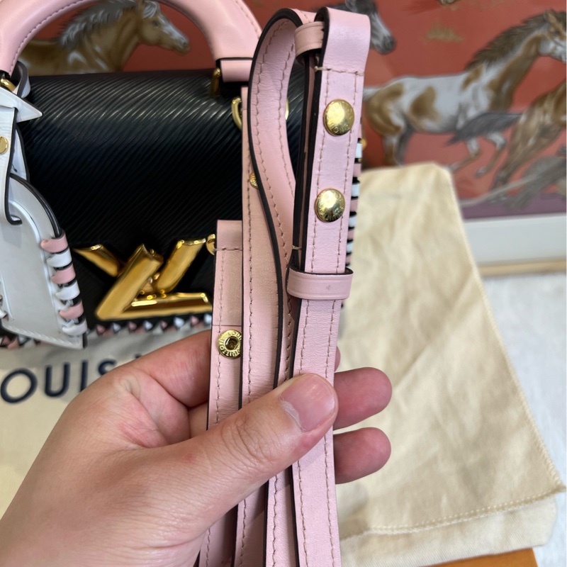 路易威登/Louis Vuitton 扭扭包twist水波紋 95新手提單肩包-6