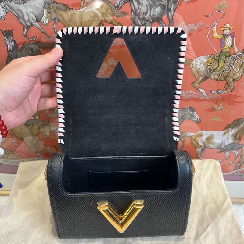 路易威登/Louis Vuitton 扭扭包twist水波紋 95新手提單肩包-7