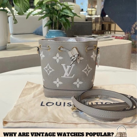 Lv 全皮大象灰小水桶