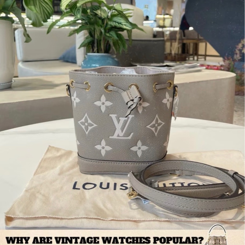 Lv 全皮大象灰小水桶-0