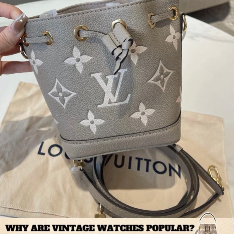 Lv 全皮大象灰小水桶-3