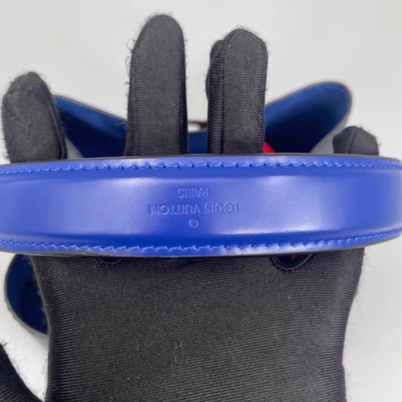 Louis Vuitton 質感上線99新NEW路易威登拼色水波紋水桶BB 手提斜挎單肩包-14