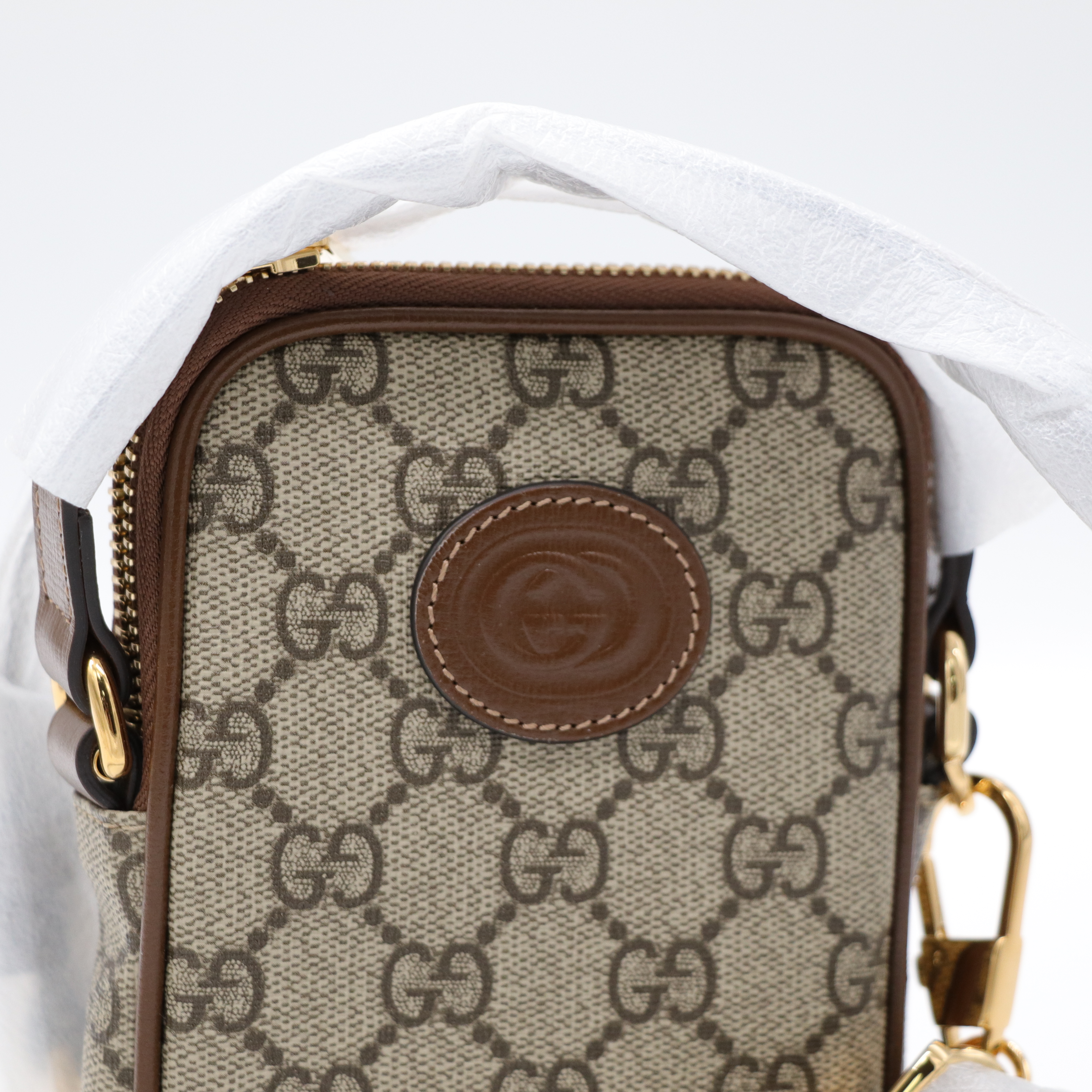 Gucci 古馳 老花 二合一 手機包-3