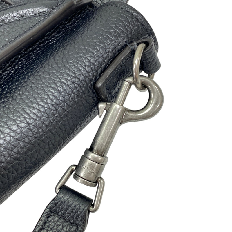 黑色 牛皮 Luggage Nano 兩用包 189243DRU【CELINE 賽琳】 189243DRU-11