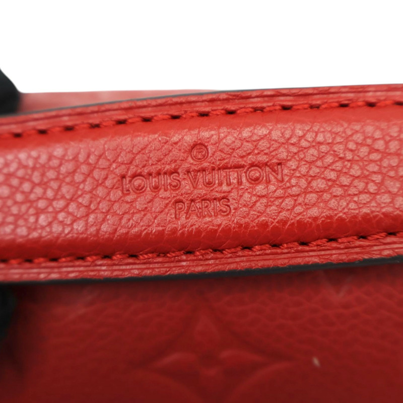 紅色 原花壓紋牛皮 Pochette Metis 兩用包【LOUIS VUITTON LV 路易威登】 M44155-4