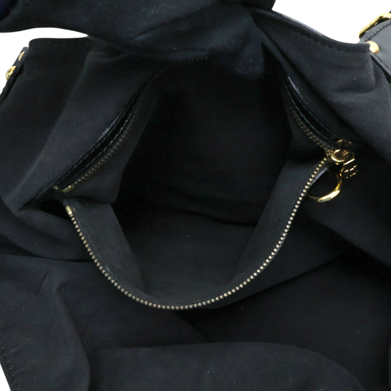 黑色 Mahina 漆皮 Surya XL 手提包【LOUIS VUITTON LV 路易威登】 M95796-3
