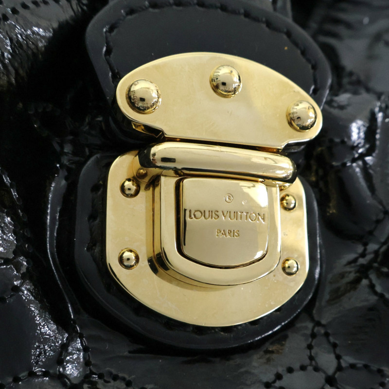 黑色 Mahina 漆皮 Surya XL 手提包【LOUIS VUITTON LV 路易威登】 M95796-6