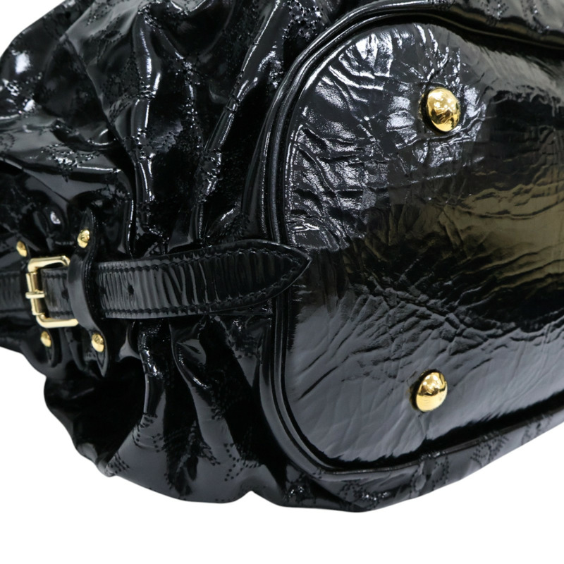 黑色 Mahina 漆皮 Surya XL 手提包【LOUIS VUITTON LV 路易威登】 M95796-10