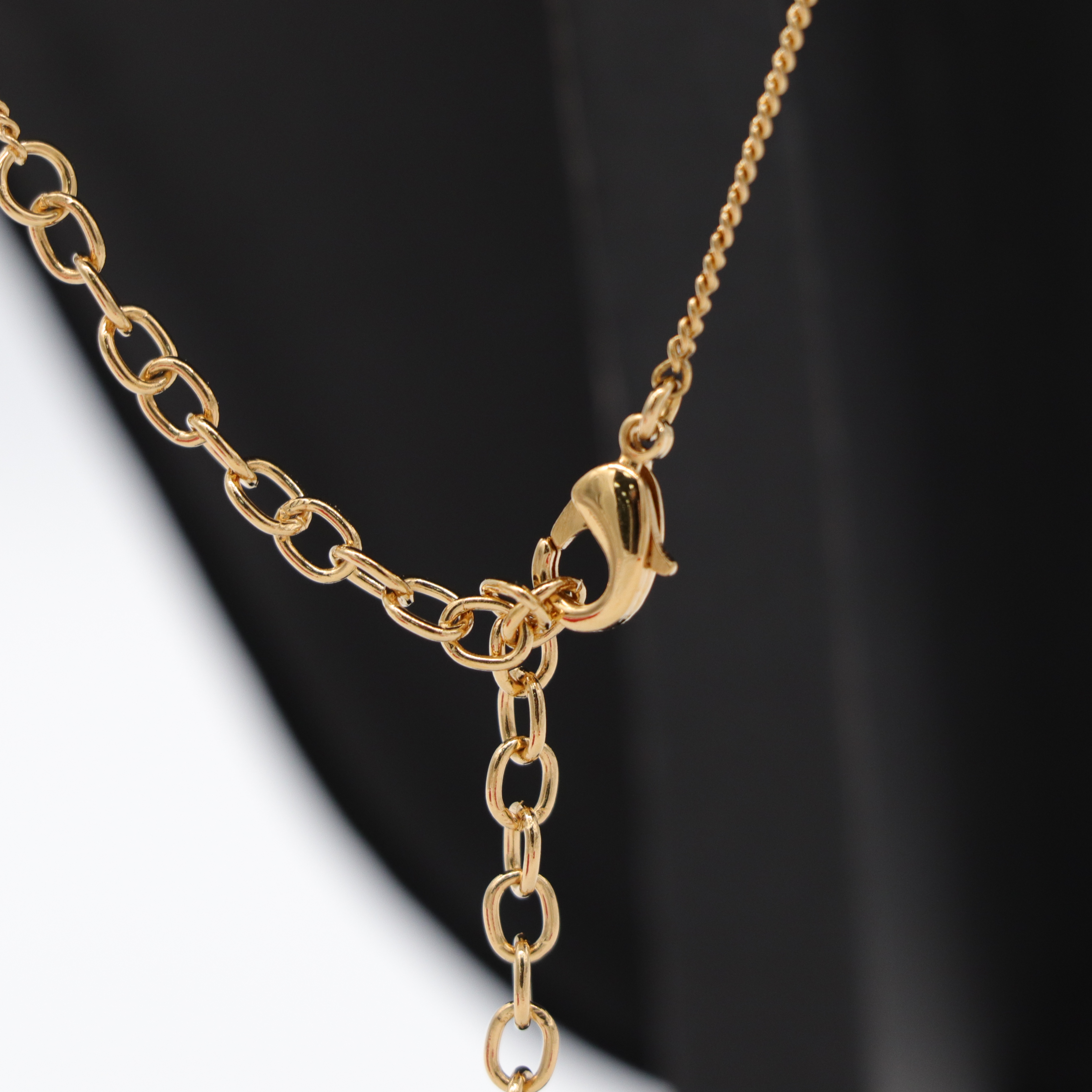 Salvatore Ferragamo 金色 水晶 項鍊-3