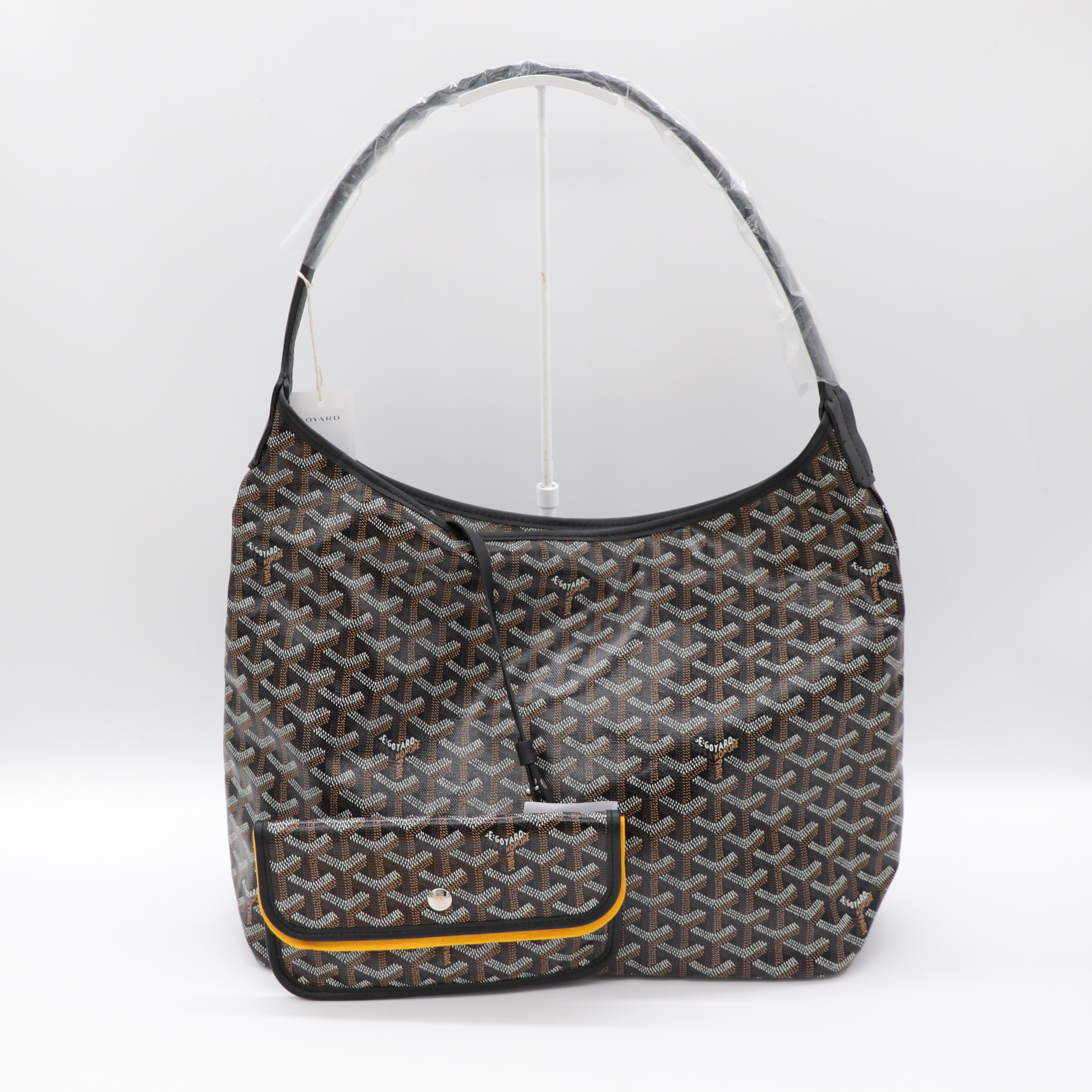 Goyard 戈雅 Bohème Hobo 黑色 帆布 肩背包-1