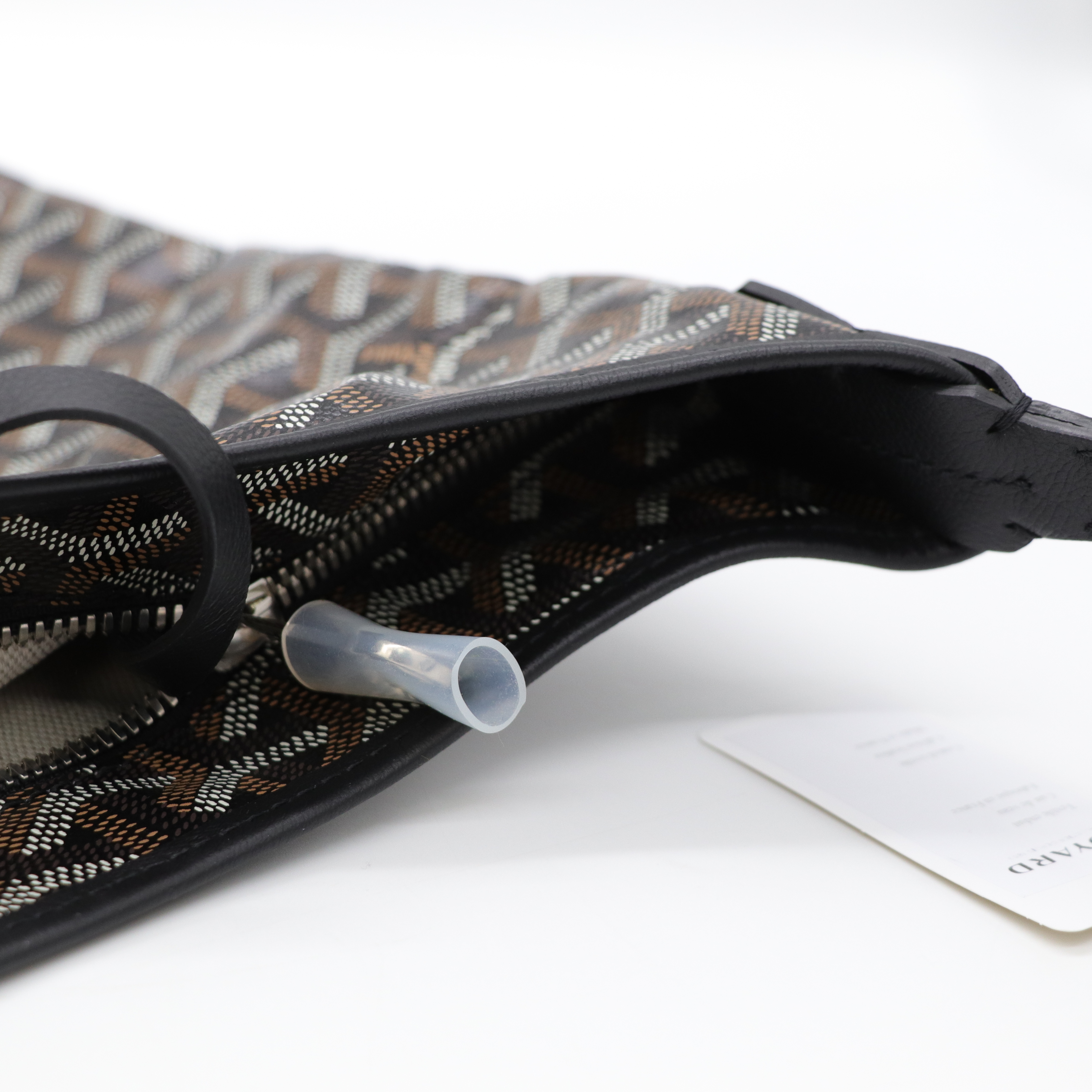 Goyard 戈雅 Bohème Hobo 黑色 帆布 肩背包-14