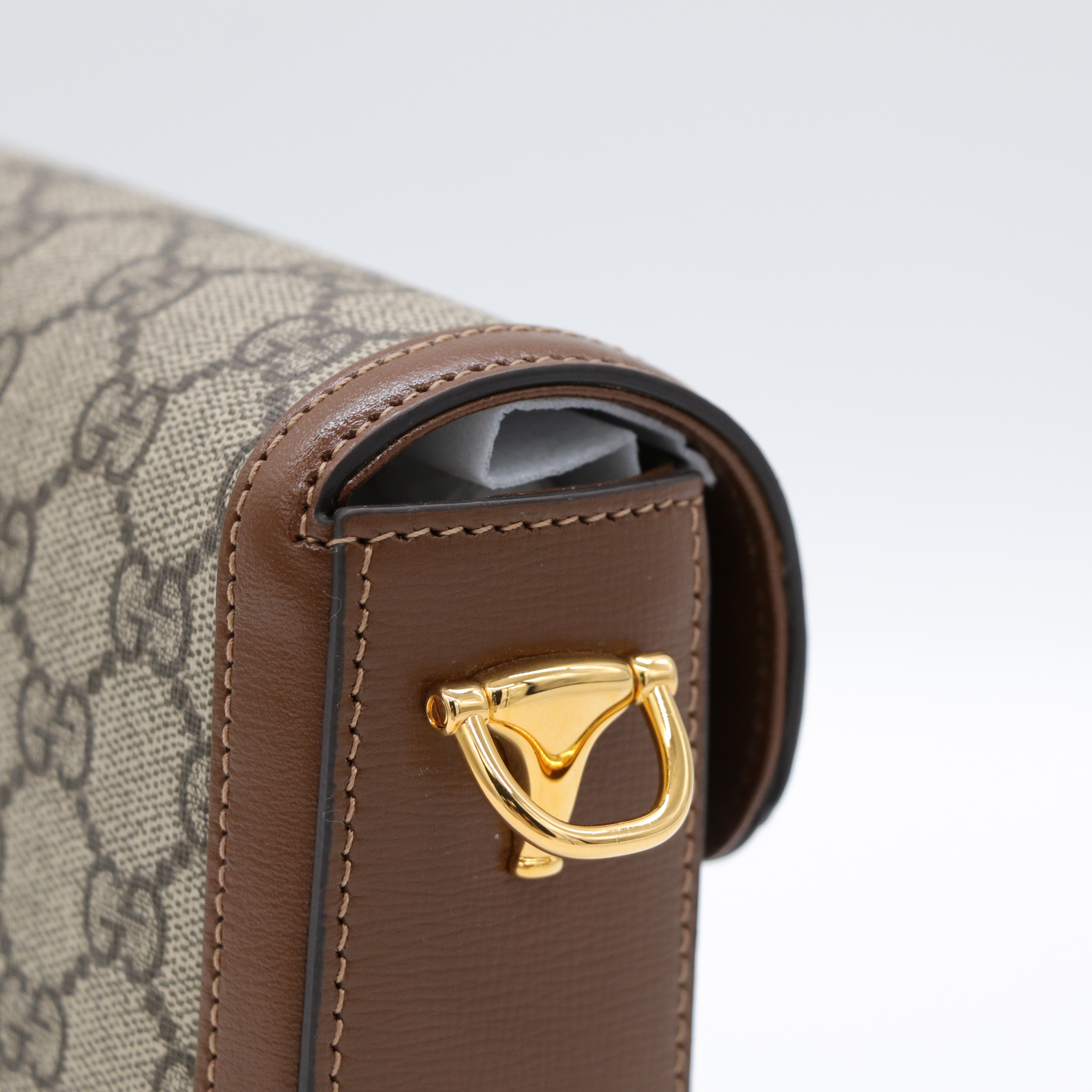 Gucci 古馳 老花1995 馬鞍包 斜背包-7