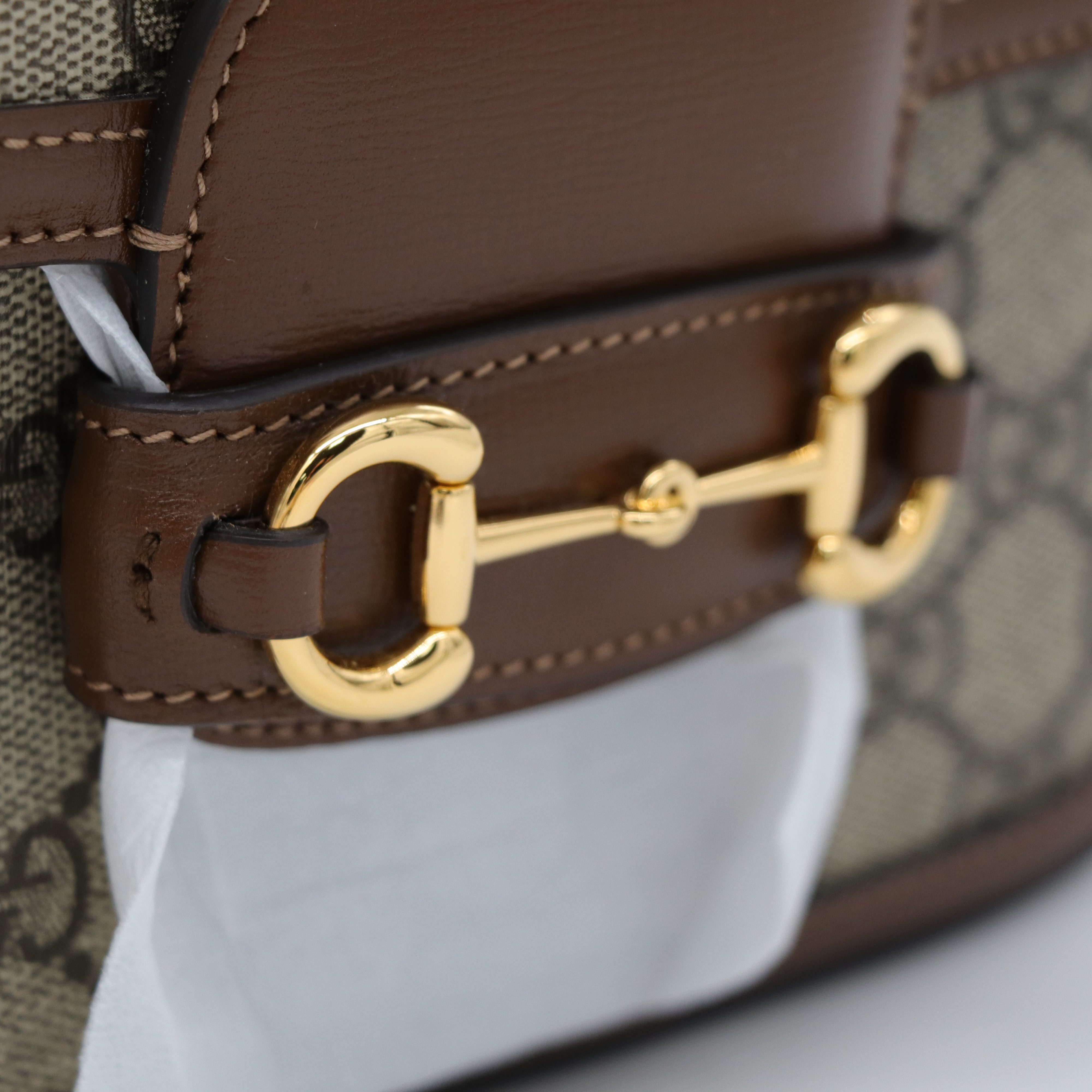 Gucci 古馳 老花1995 馬鞍包 斜背包-11