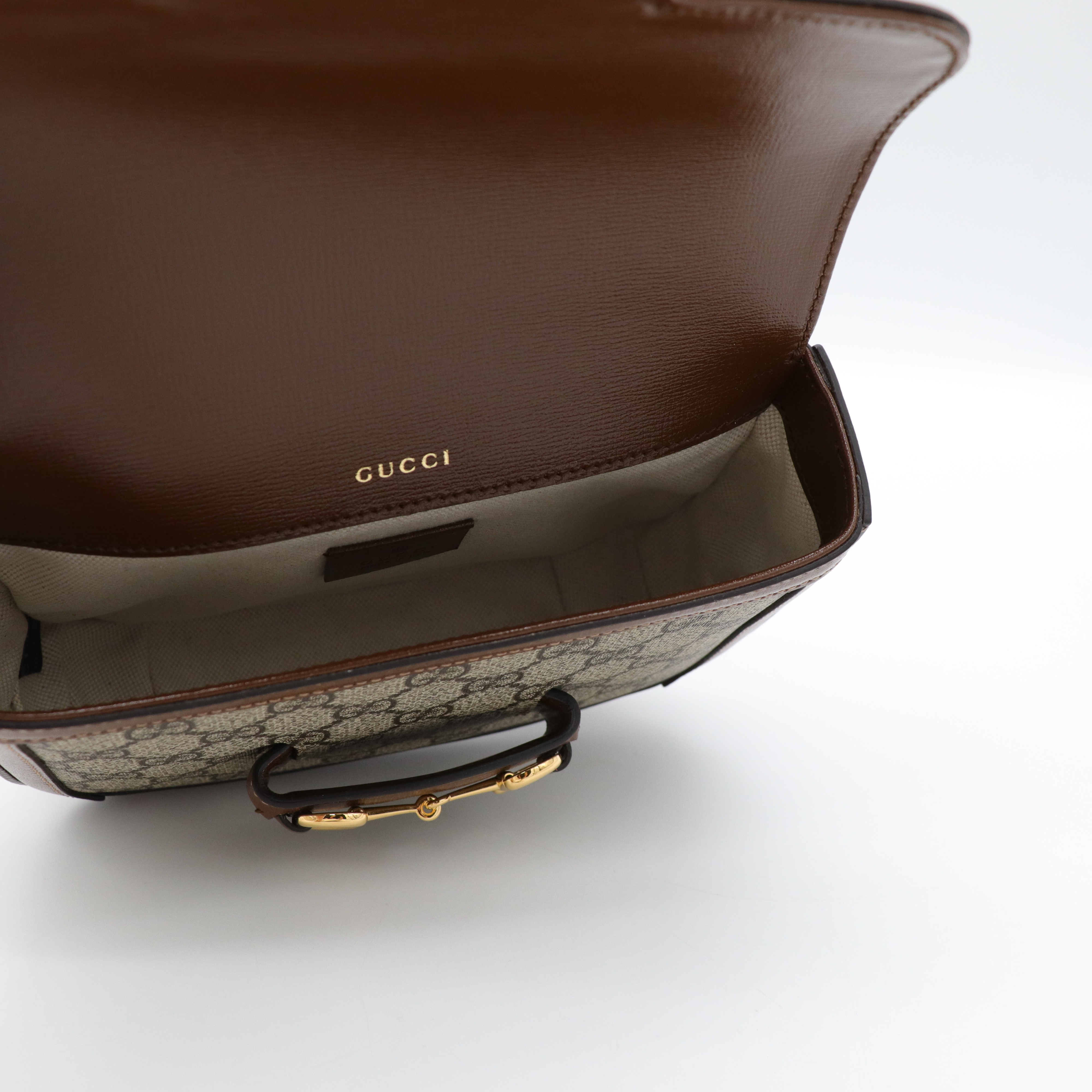 Gucci 古馳 老花1995 馬鞍包 斜背包-12