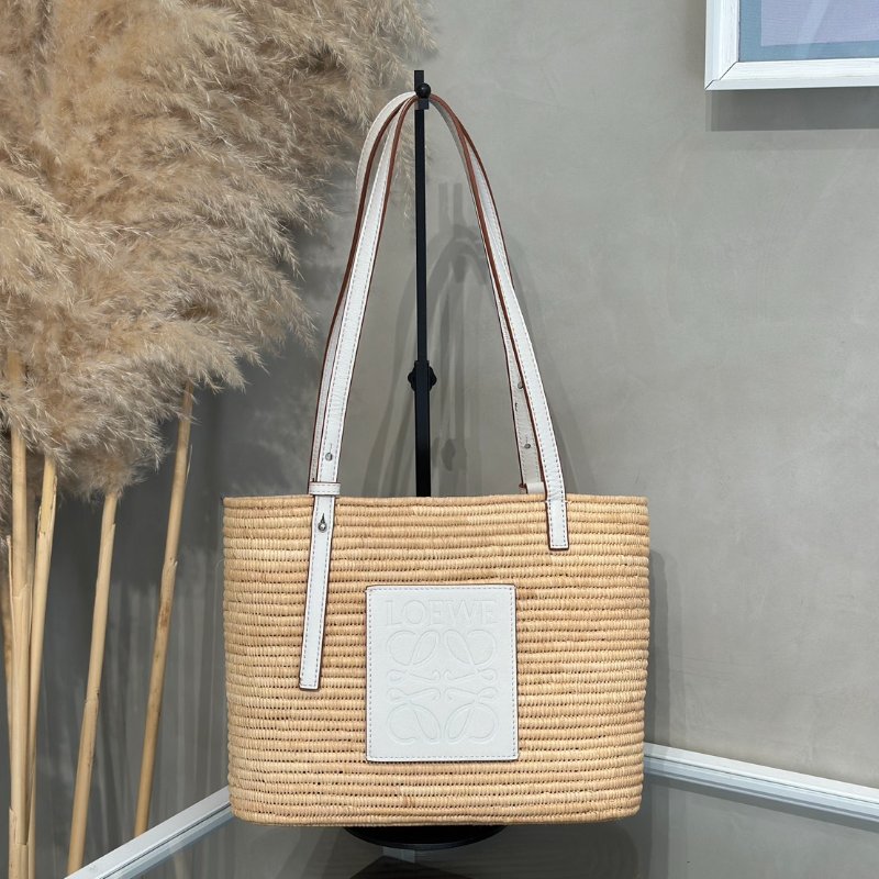 LOEWE  Paula's Ibiza草編包-0