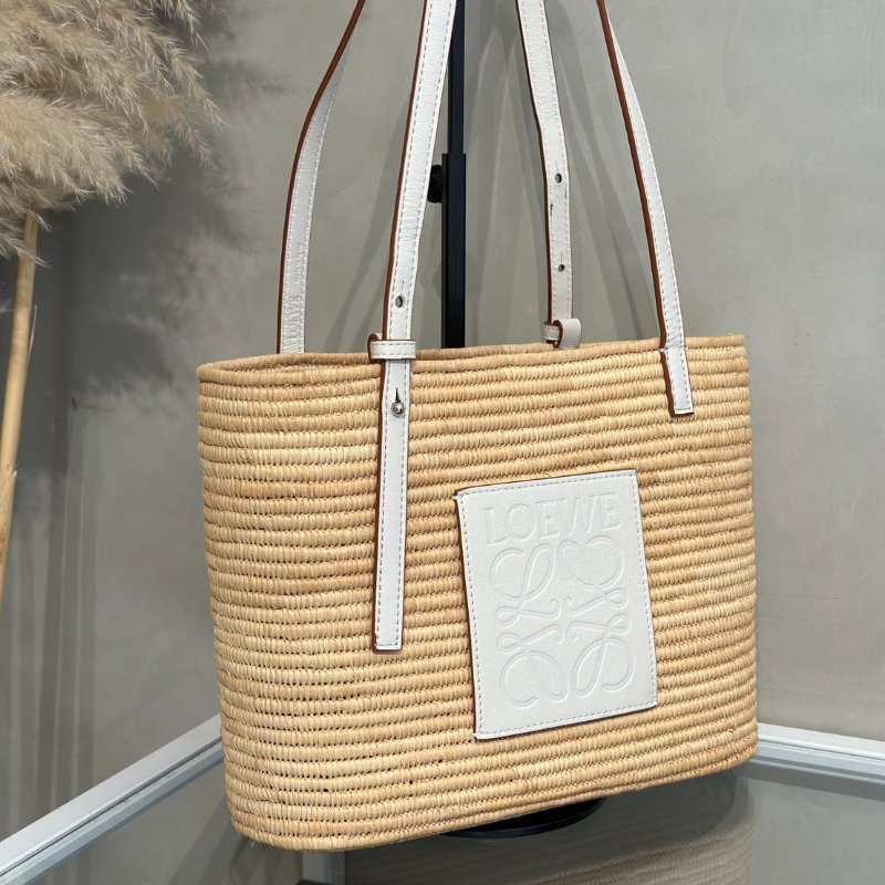 LOEWE  Paula's Ibiza草編包-2