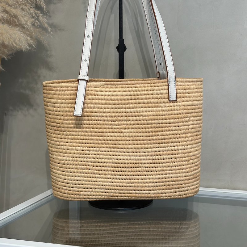 LOEWE  Paula's Ibiza草編包-4