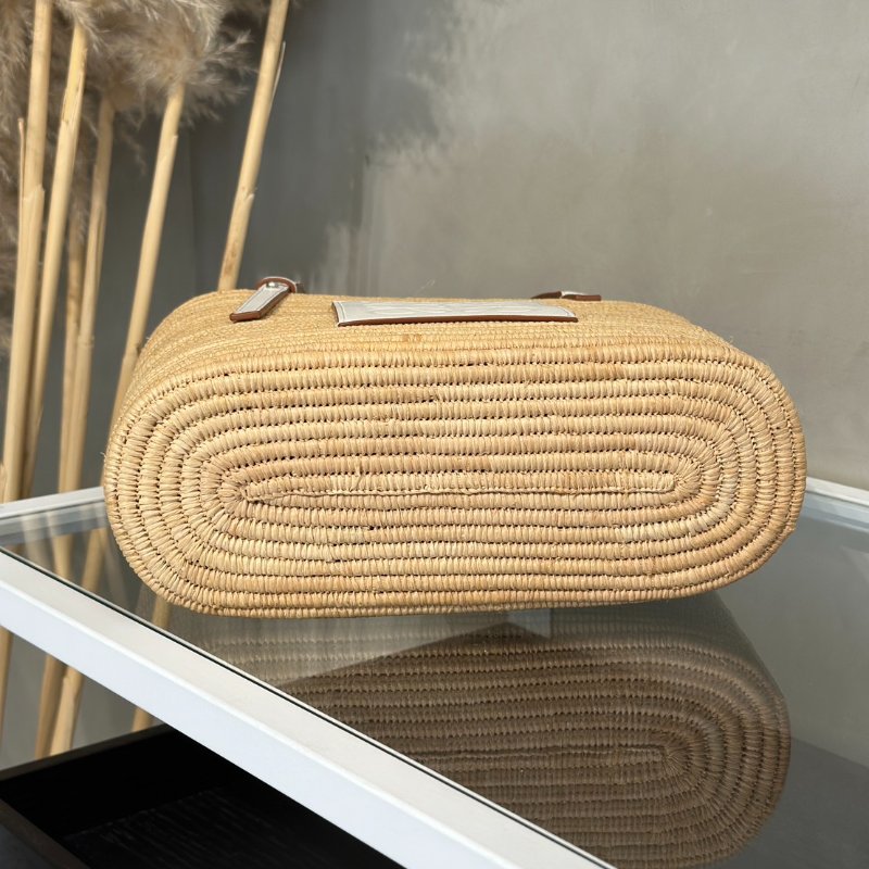 LOEWE  Paula's Ibiza草編包-5