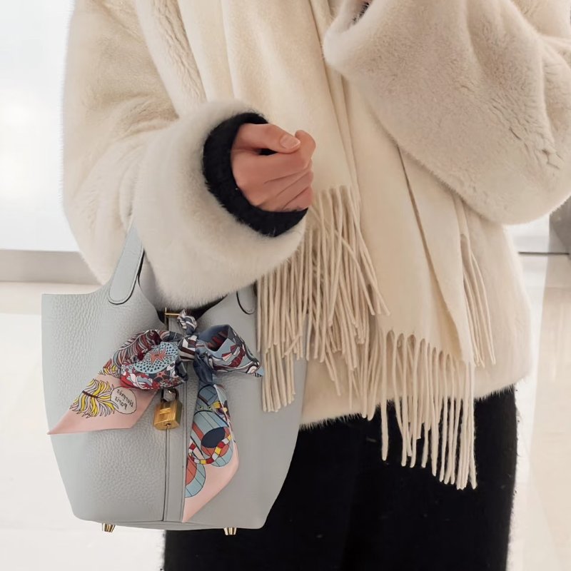 HERMES Picotin 18 - 聖杯藍金 Z-1