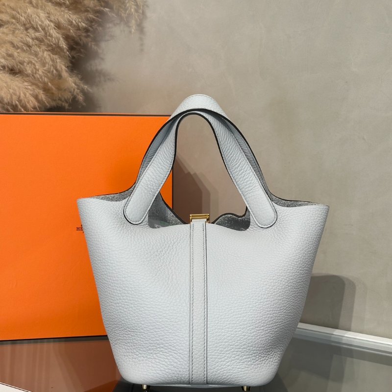 HERMES Picotin 18 - 聖杯藍金 Z-4