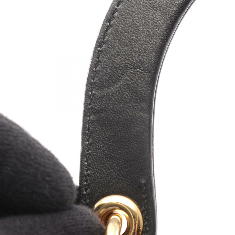 Christian Dior Lady Dior 大型 Cannage 手提單肩包，黑色皮革，二手-9