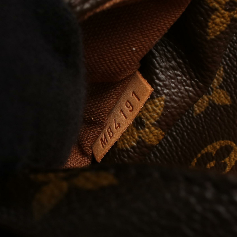 路易威登 Totally MM 手提單肩包 M56689 Monogram 皮革 棕色 二手-4