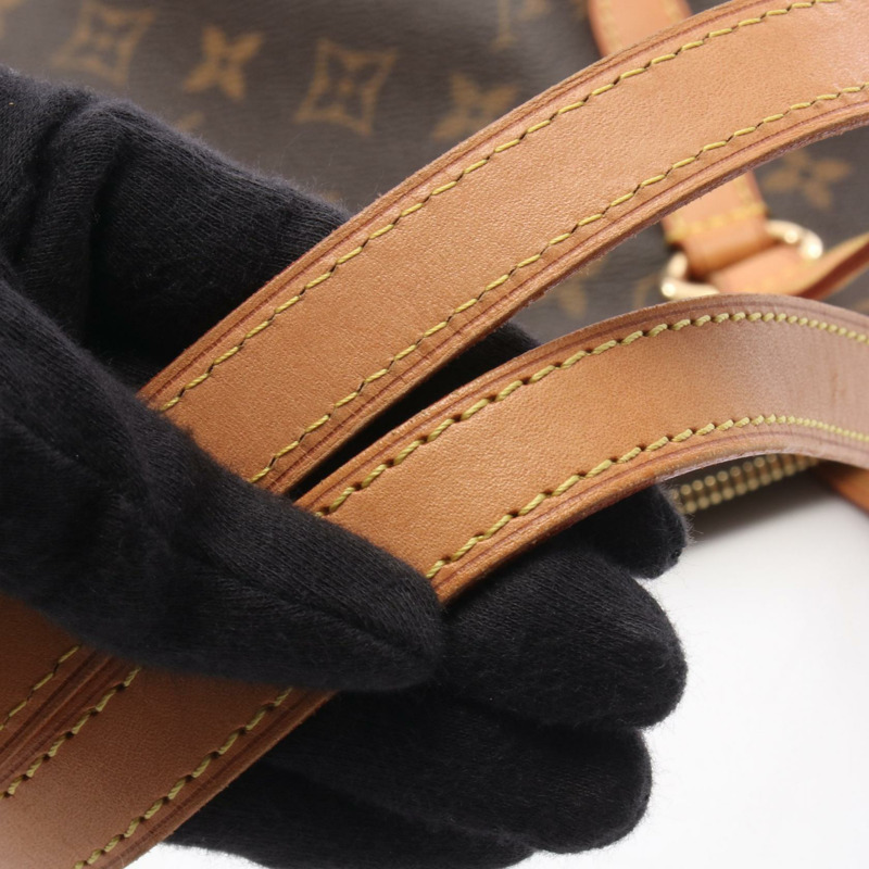 路易威登 Totally MM 手提單肩包 M56689 Monogram 皮革 棕色 二手-6