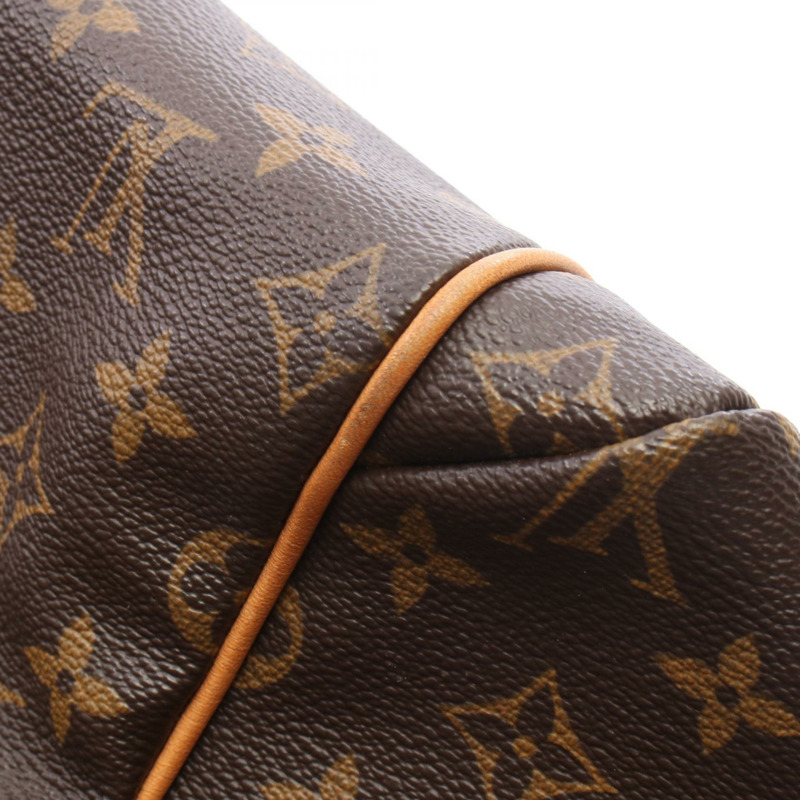 路易威登 Totally MM 手提單肩包 M56689 Monogram 皮革 棕色 二手-7