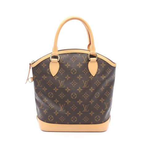 路易威登 Lockit 手提包 M40102 Monogram 皮革棕色二手女士
