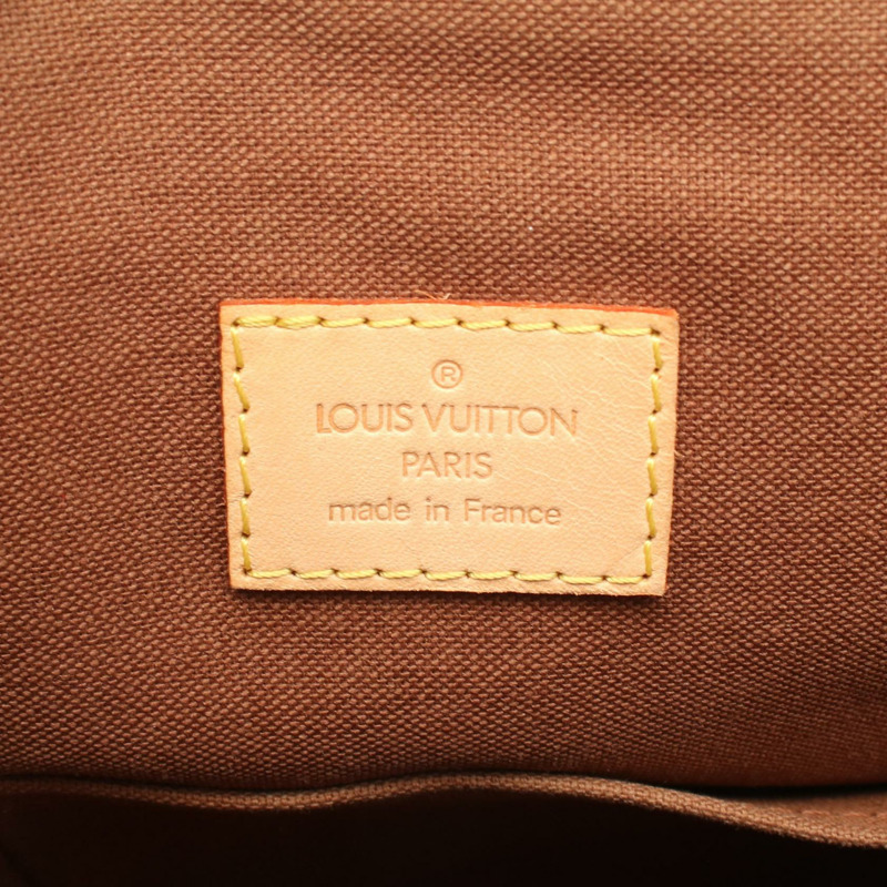 路易威登 Lockit 手提包 M40102 Monogram 皮革棕色二手女士-3