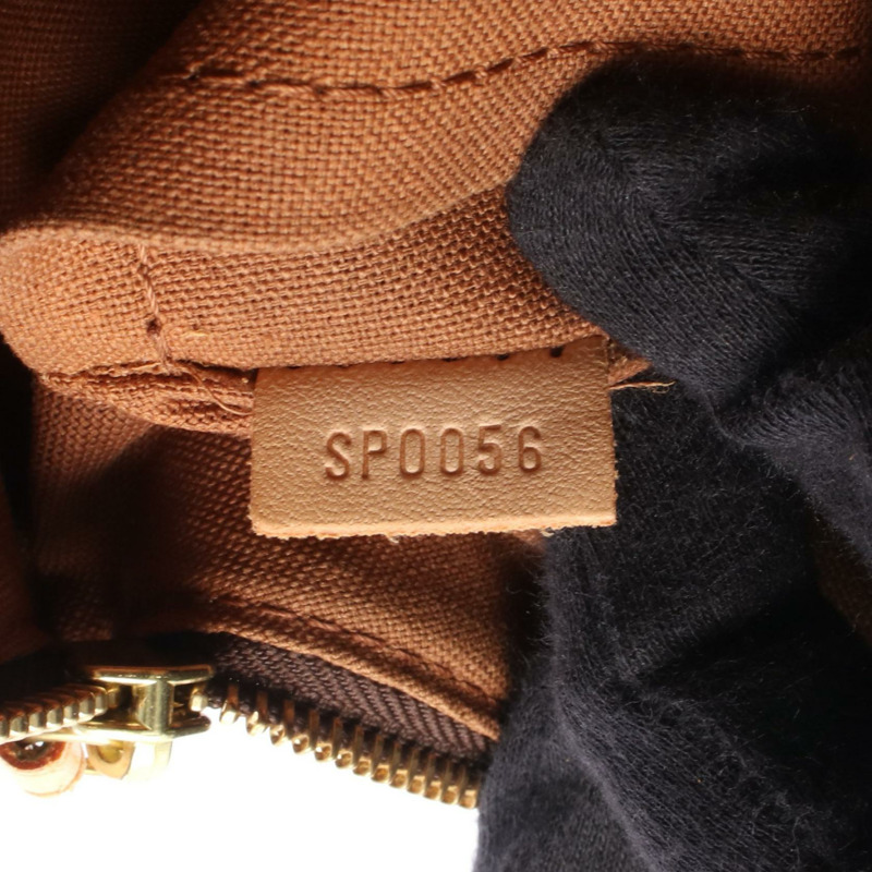 路易威登 Lockit 手提包 M40102 Monogram 皮革棕色二手女士-4