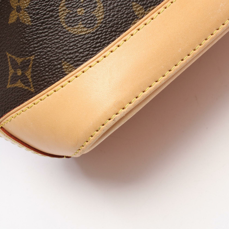 路易威登 Lockit 手提包 M40102 Monogram 皮革棕色二手女士-7