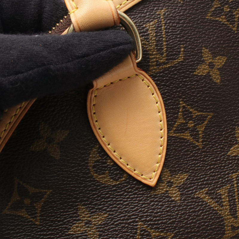 路易威登 Lockit 手提包 M40102 Monogram 皮革棕色二手女士-8