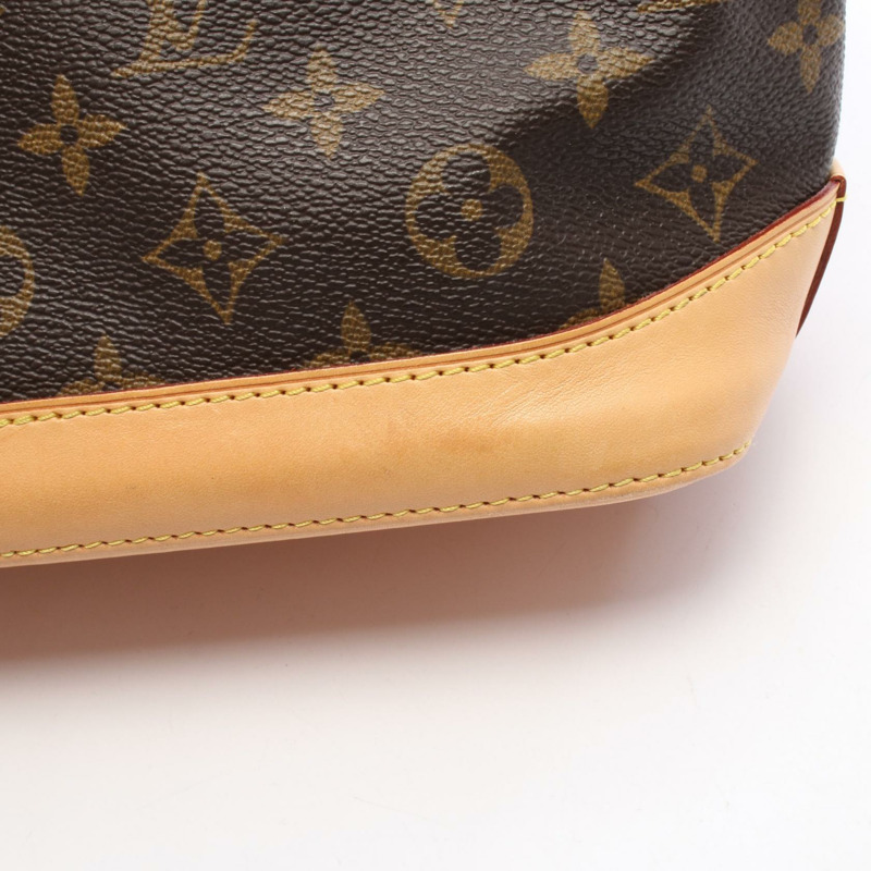 路易威登 Lockit 手提包 M40102 Monogram 皮革棕色二手女士-9