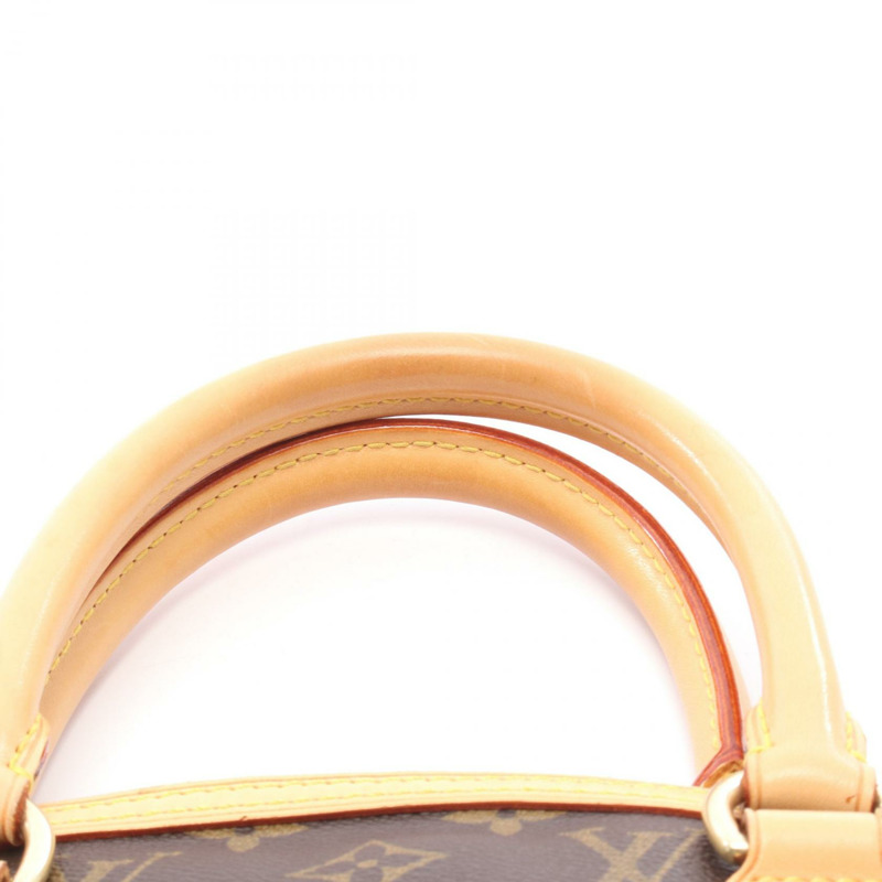 路易威登 Lockit 手提包 M40102 Monogram 皮革棕色二手女士-10