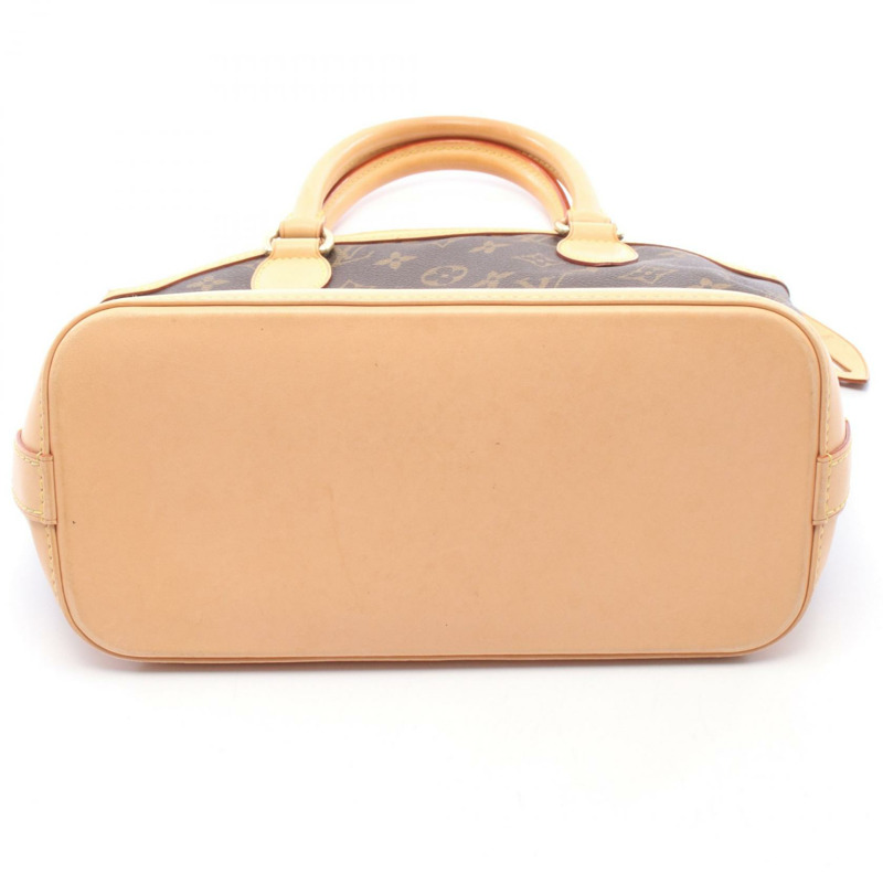 路易威登 Lockit 手提包 M40102 Monogram 皮革棕色二手女士-12