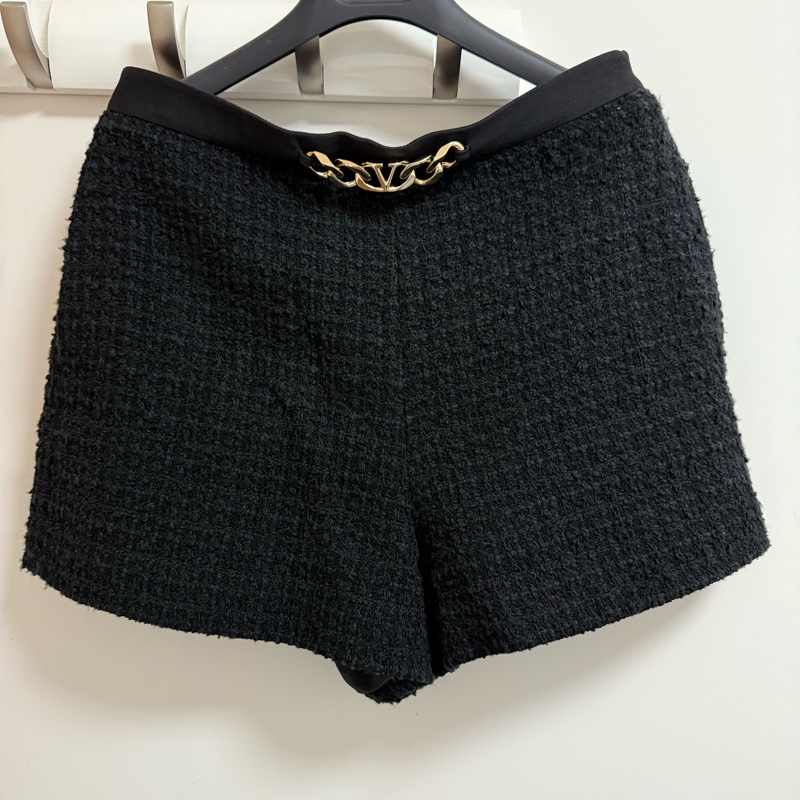 Valentino logo tweed shorts 短褲-1