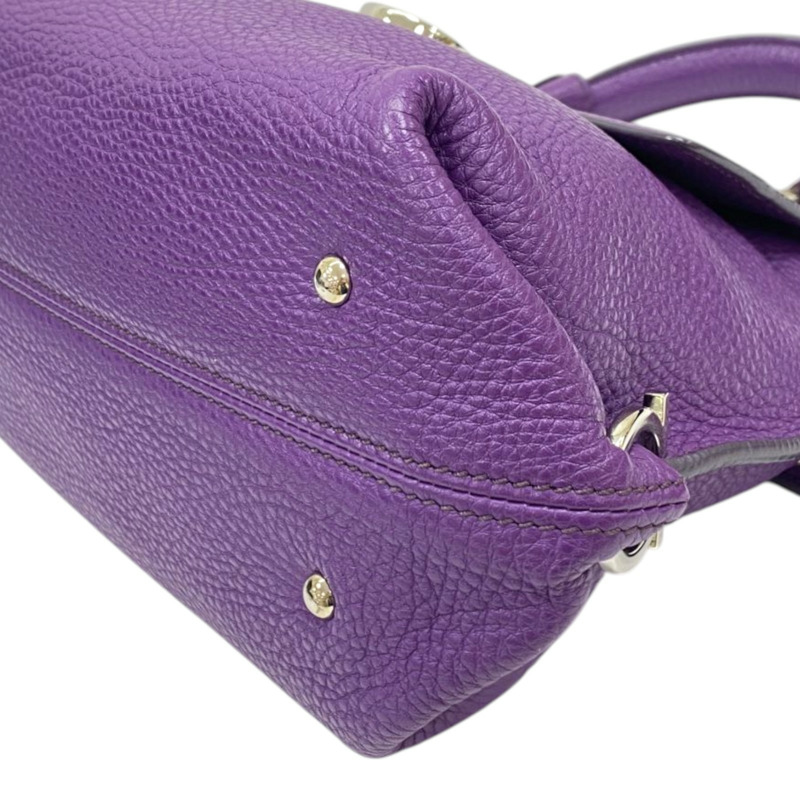 紫色 牛皮 Sofia 兩用包【Salvatore Ferragamo 費拉格慕】-13