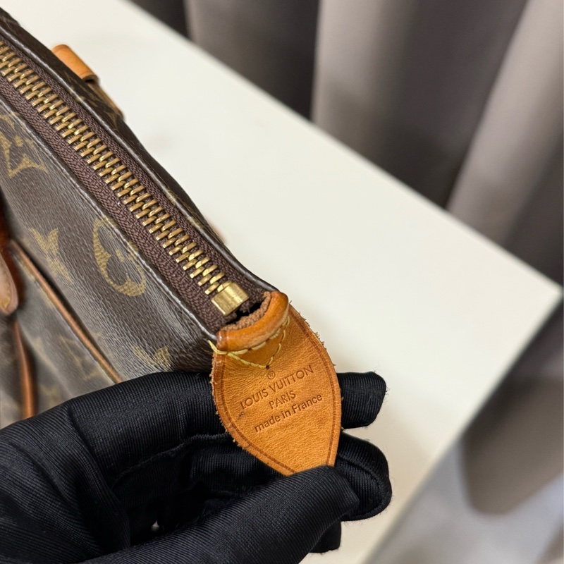 Louis Vuitton Totally MM Monogram Lv經典帆布肩背包-1