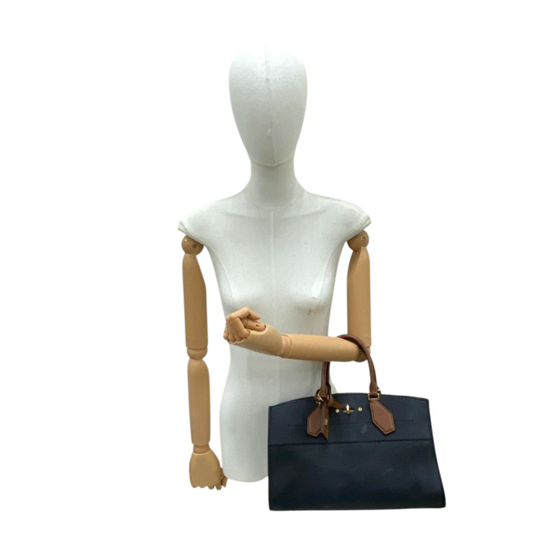 黑色 牛皮 City Steamer 两用包【LOUIS VUITTON LV 路易威登】 M51813-8